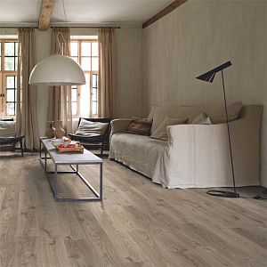 Плитка ПВХ Quick Step Livyn Balance Click Дуб коттедж серо-коричневый BACL40026 фото 3 | FLOORDEALER